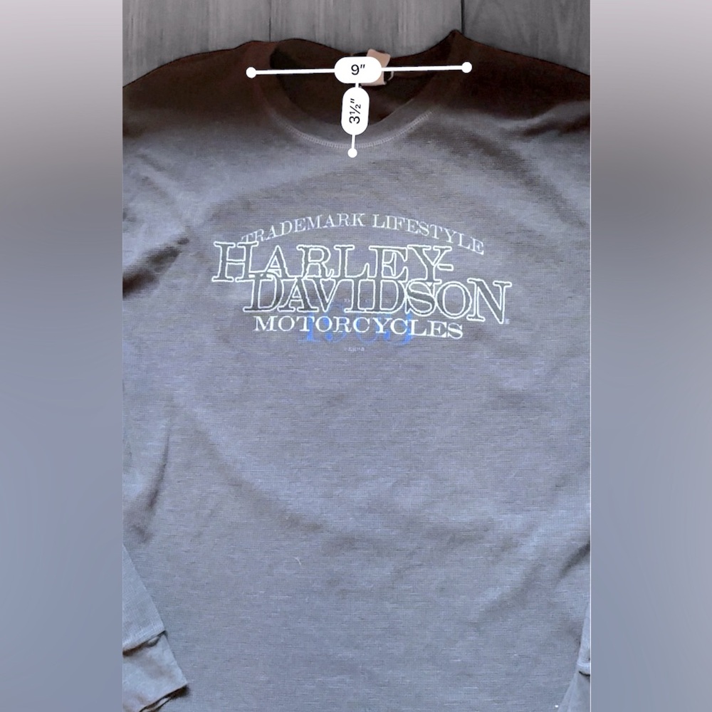 HARLEY DAVIDSON Men’s Graphic Reno Nevada Long Sleeve Tee - Picture 4 of 10